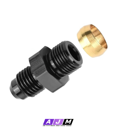 Straight Nylon Hose Fitting 1/8"NPT