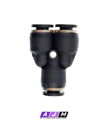 Y-Block Nylon Hose Fitting 1/8"NPT