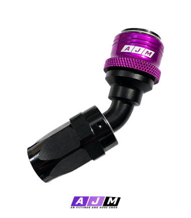 45-deg Quick Connect Swivel Fitting