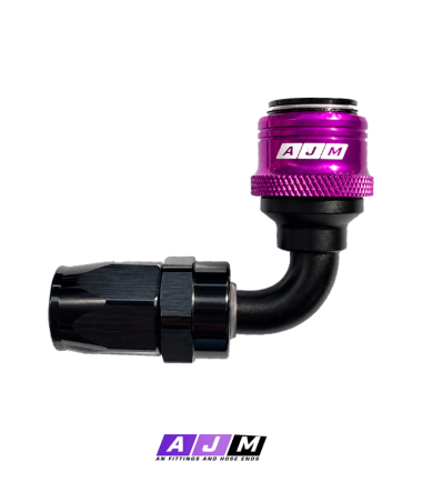 90-deg Quick Connect Swivel Fitting
